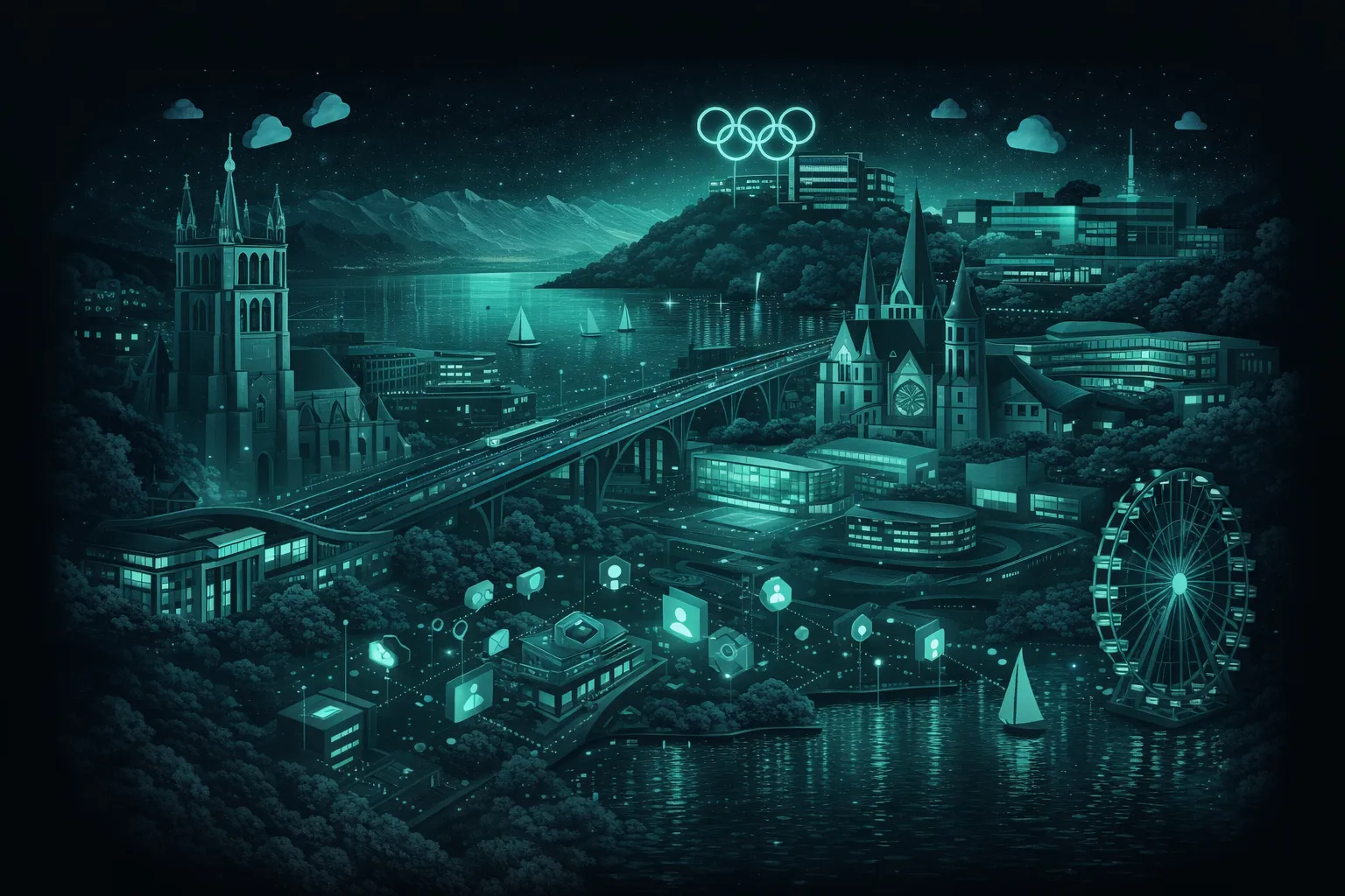 Lausanne ville de communication et design