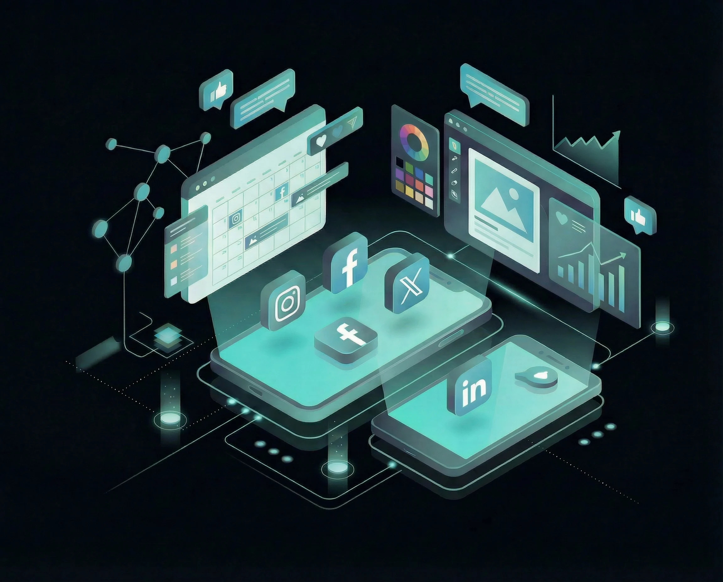 Gestion des réseaux sociaux en Suisse - Pixelium