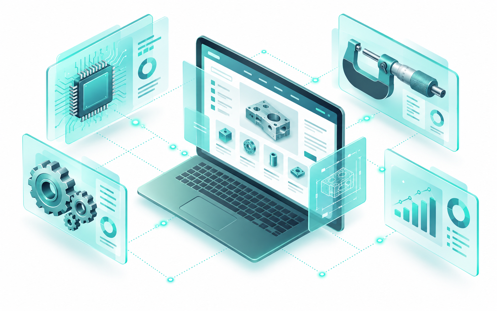 Microtechnique et sites B2B pour les PME neuchâteloises - Pixelium