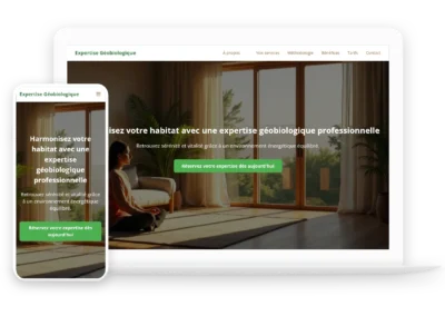 expertise-geobiologique.ch – site web pour spécialiste