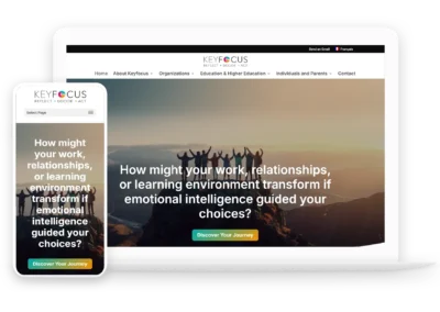 Keyfocus.ch – Site web wordpress pour coach