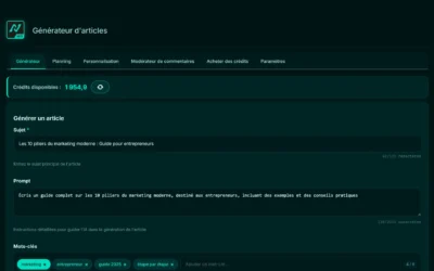 Article de blog SEO par IA: NeurokAI