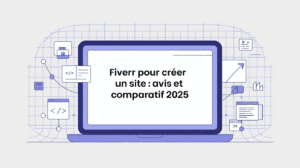 fiverr pour creer un site avis et comparatif 2025 by pixelium.ch