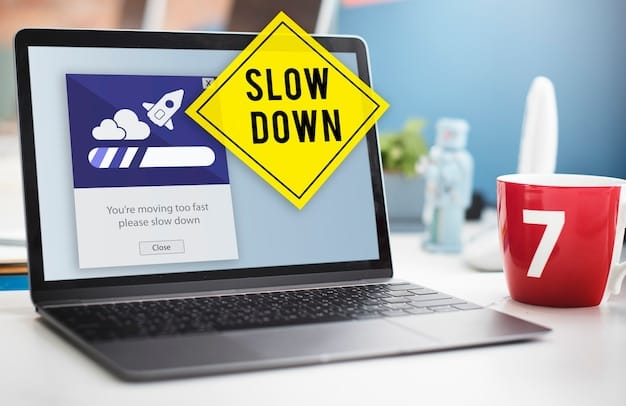 Site web performant 2025: erreurs à éviter 1 keep calm reduce speed relax slow down concept 53876 120329