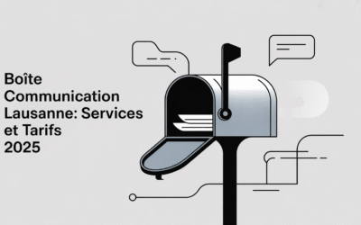 Boîte communication Lausanne: services et tarifs 2025