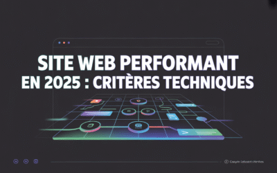 Site web performant en 2025 : critères techniques