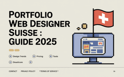 Portfolio web designer suisse : guide 2025
